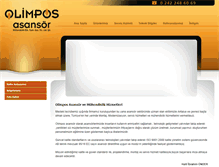 Tablet Screenshot of olimposasansor.com